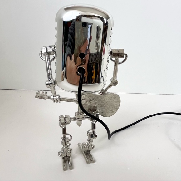 Steam Punk Microphone Man Light Decor Night Light - Picture 5 of 12